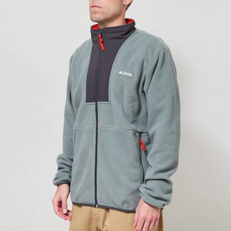 Columbia Sequoia Grove II Full Zip Fleece Sedona Sage Shark-1