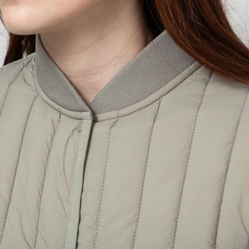 Rains Womens Banja Liner Bomber Jacket Drift-5