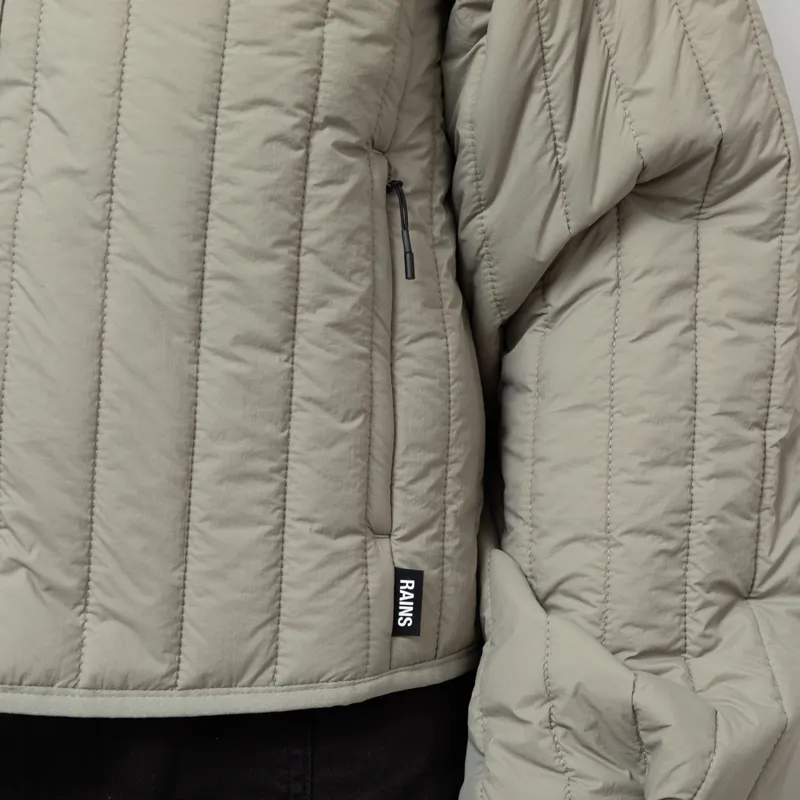 Rains Womens Banja Liner Bomber Jacket Drift-8