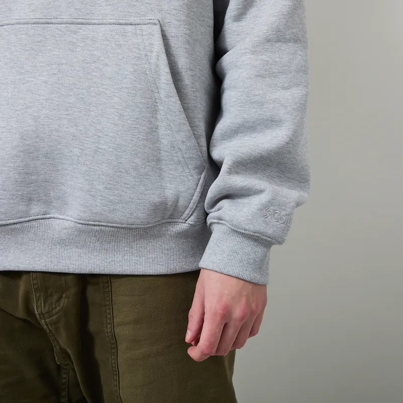 Columbia Street Tech Heavyweight Graphic Hoodie Grey Heather-7