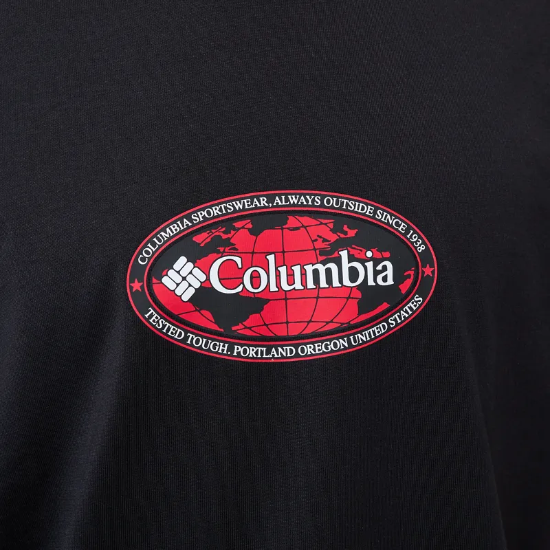Columbia Heavyweight Graphic T Shirt Black Worldwide-4