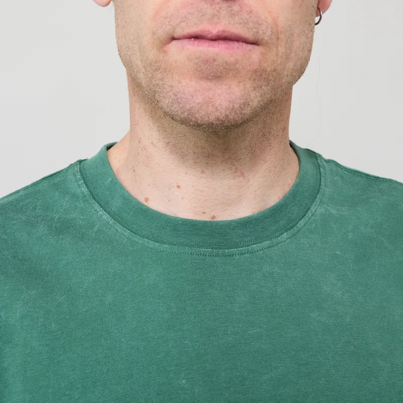 Token Tagged T Shirt Green Pigment-2