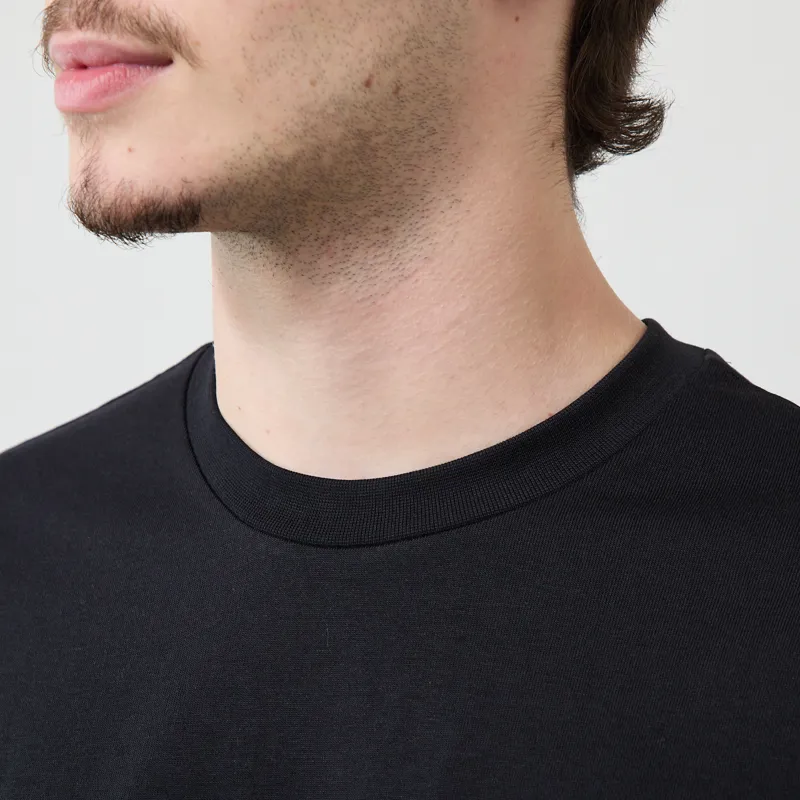 Columbia Heavyweight Graphic T Shirt Black Snowy Peaks-3