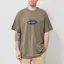 Columbia Heavyweight Graphic T Shirt Stone Green Worldwide