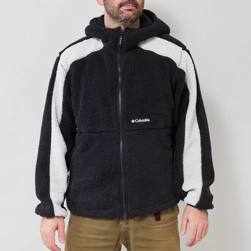 Columbia Street Tech Mou/tain Fleece Hoodie Black Moonstone