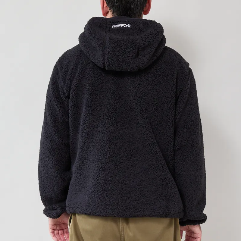 Columbia Street Tech Mou/tain Fleece Hoodie Black Moonstone-2