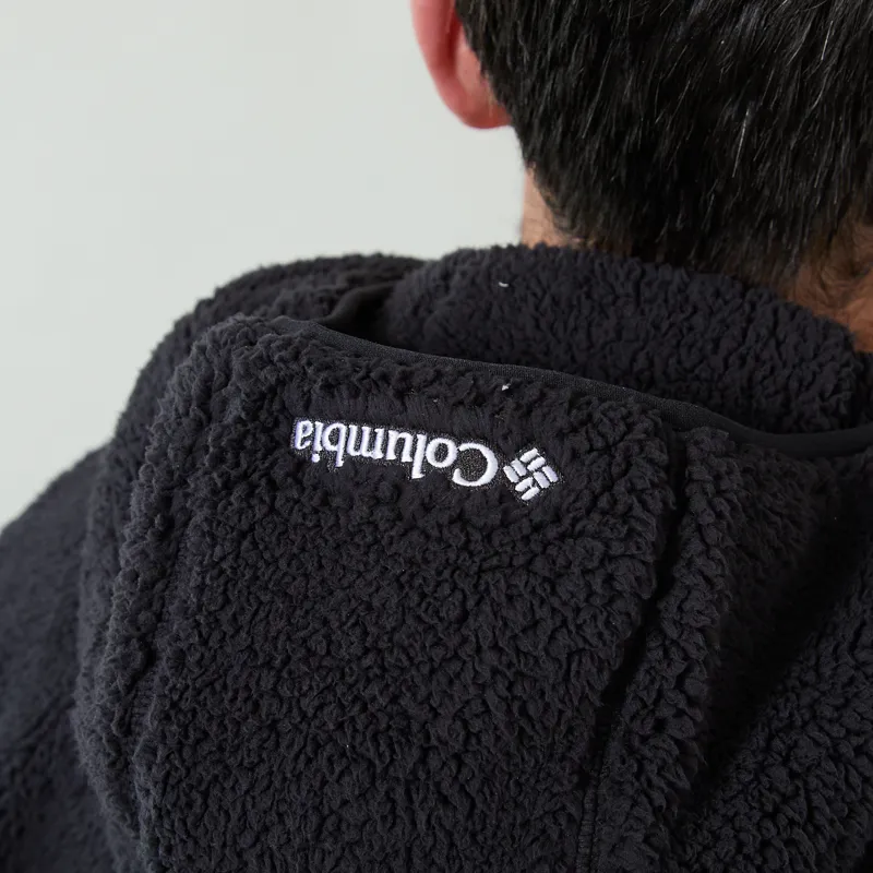 Columbia Street Tech Mou/tain Fleece Hoodie Black Moonstone-5