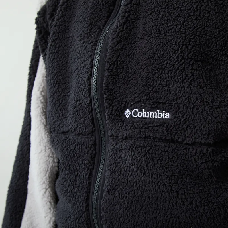 Columbia Street Tech Mou/tain Fleece Hoodie Black Moonstone-6