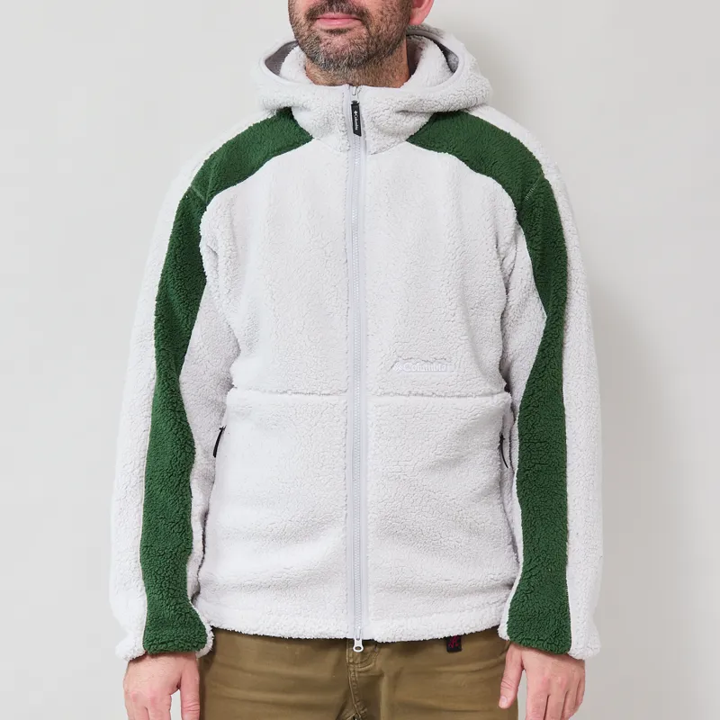Columbia Street Tech Mou/tain Fleece Hoodie Moonstone Woodland