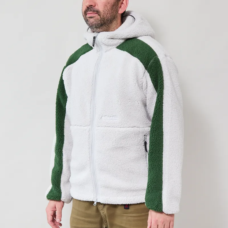 Columbia Street Tech Mou/tain Fleece Hoodie Moonstone Woodland-1