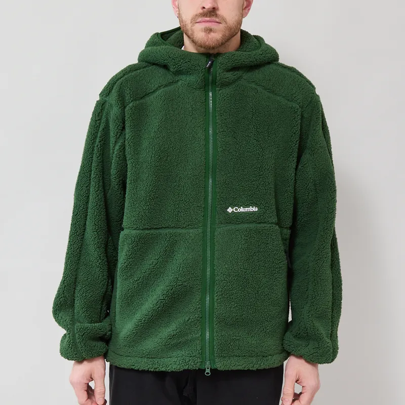 Columbia Street Tech Mou/tain Fleece Hoodie Woodland