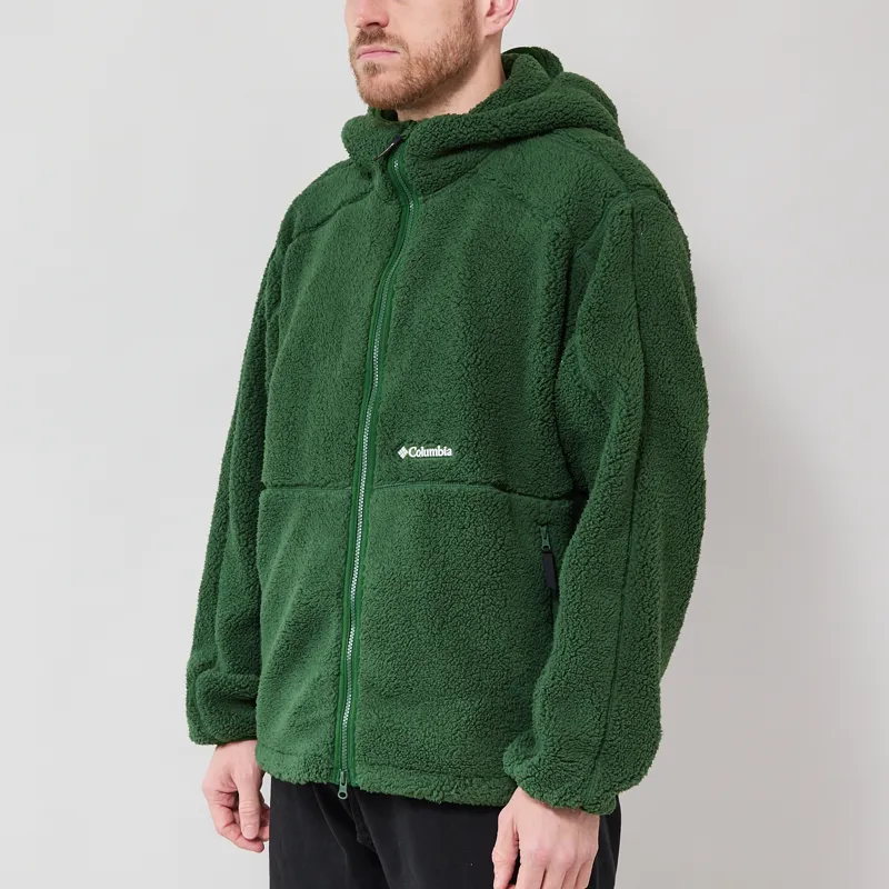 Columbia Street Tech Mou/tain Fleece Hoodie Woodland-1