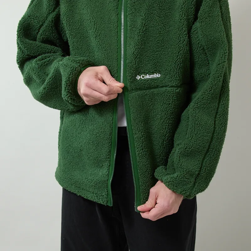 Columbia Street Tech Mou/tain Fleece Hoodie Woodland-11