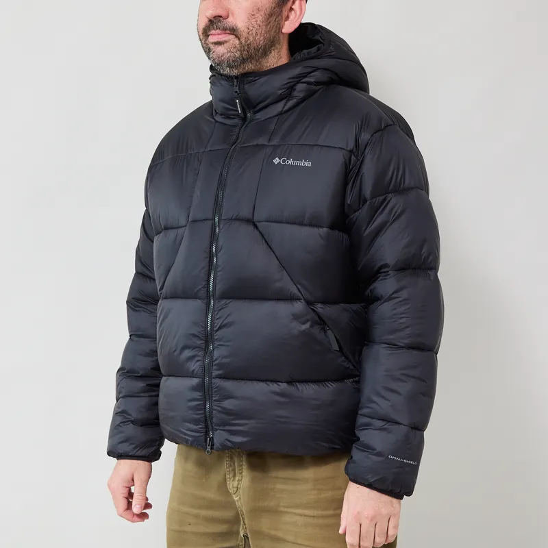 Columbia Street Tech St/rmwall Balaclava Puffer Jacket Black-1