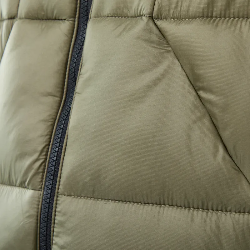 Columbia Street Tech St/rmwall Balaclava Puffer Jacket Stone Green-6