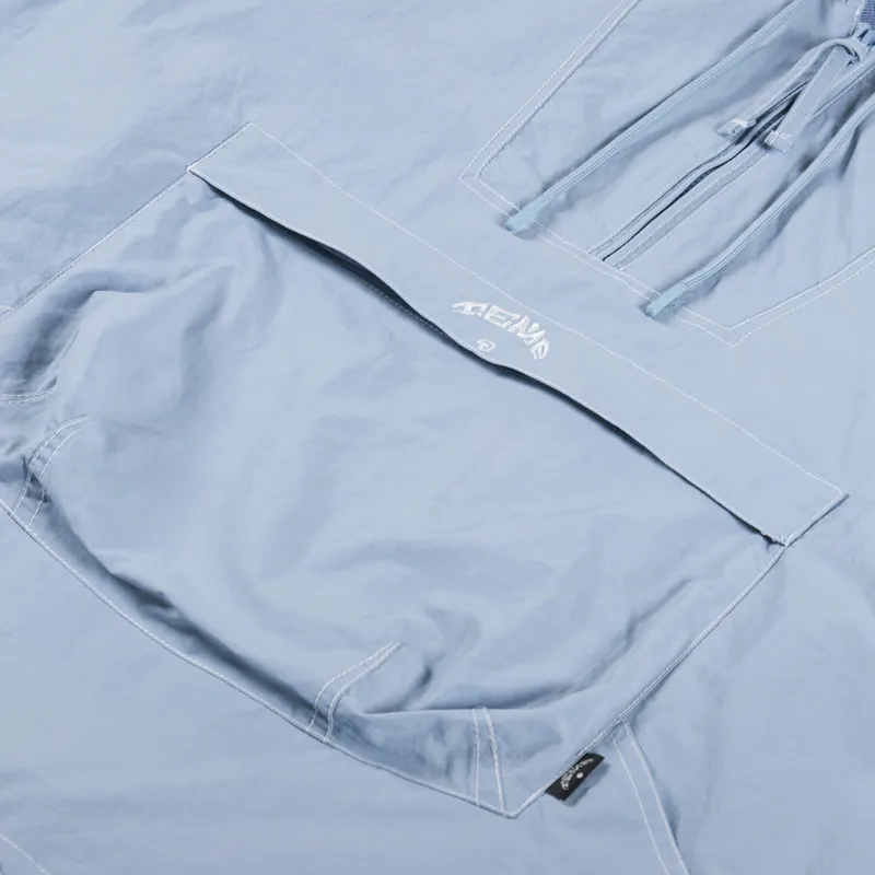 Temp Surf Co. Utility Beach Hoodie Blue-6