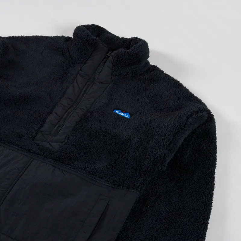 Kavu Womens Rockhaven Fleece Blackout-2