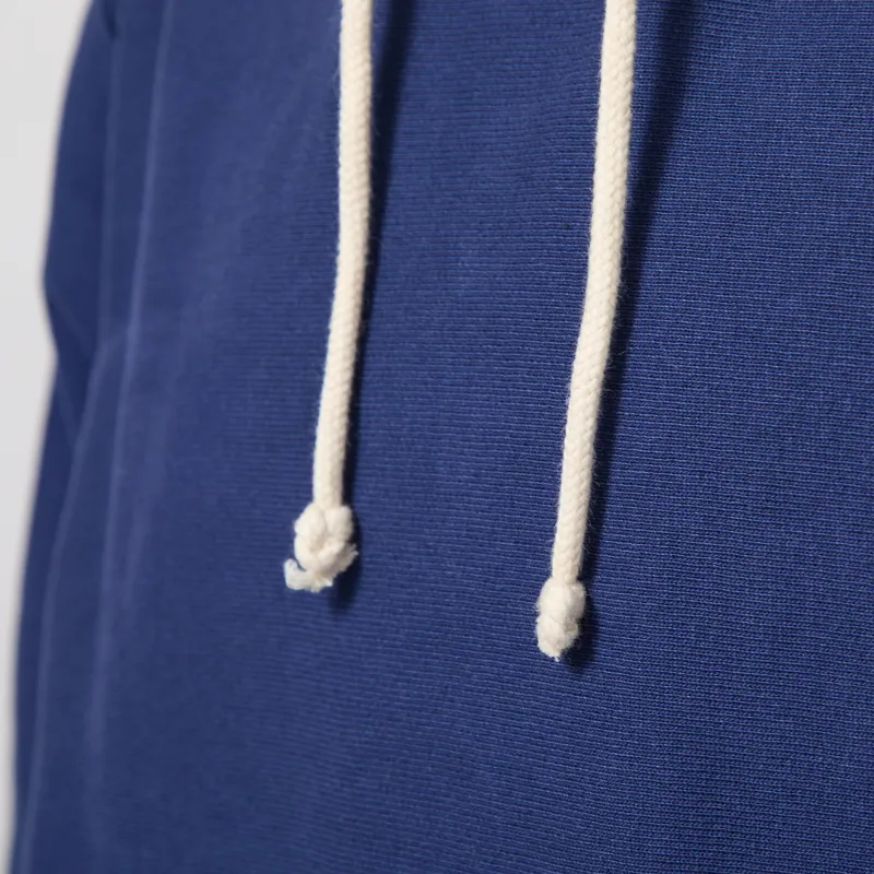 Champion Reverse Weave Hooded Sweatshirt Navy Blue-4