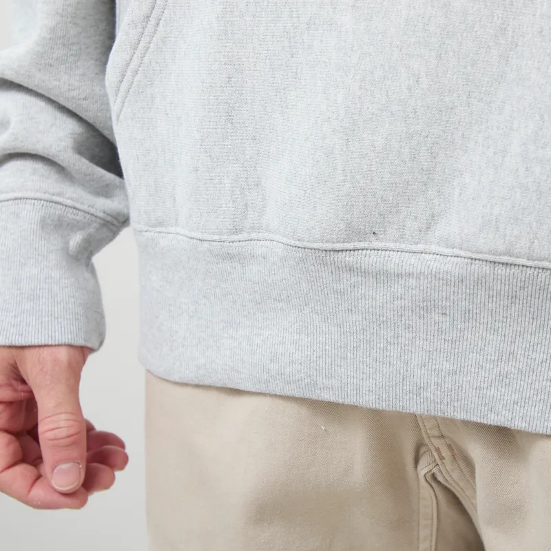Champion Reverse Weave Hooded Sweatshirt Grey-9