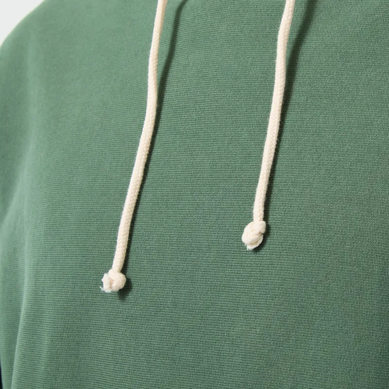 Champion Reverse Weave Hooded Sweatshirt Green-4