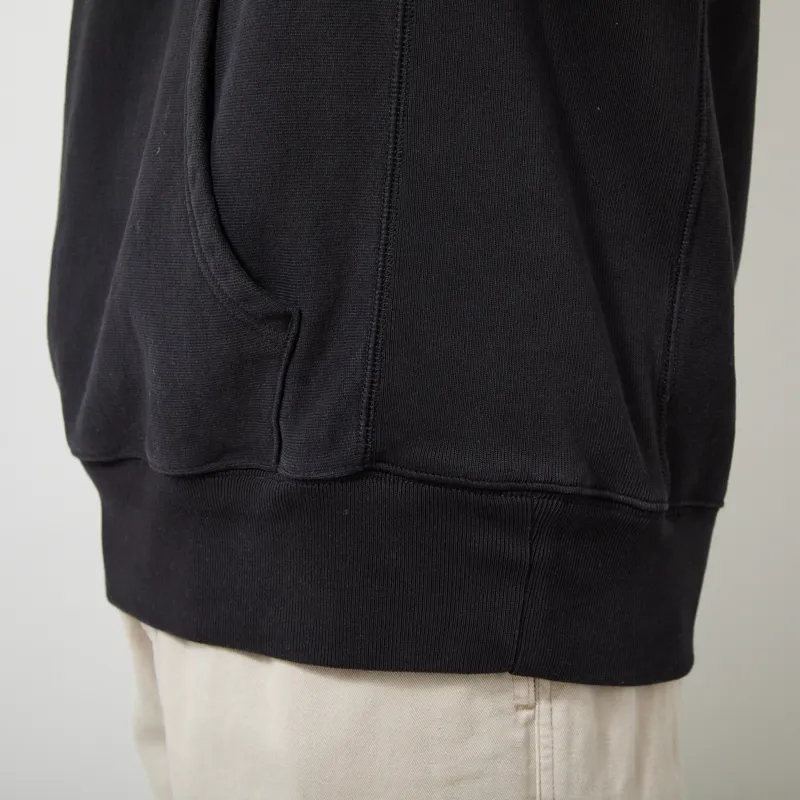 Champion Reverse Weave Hooded Sweatshirt Black-10