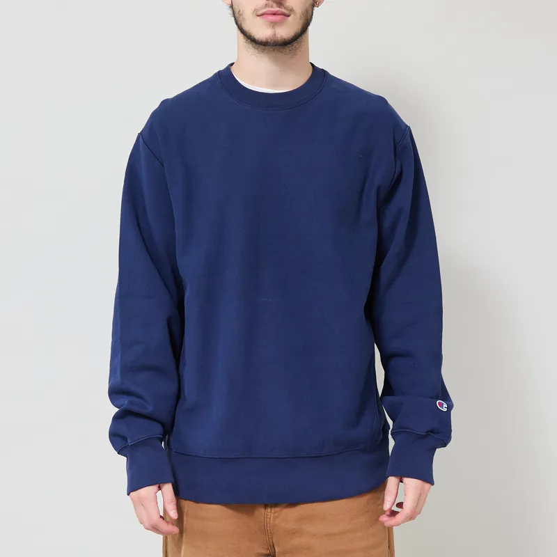 Champion Reverse Weave Crewneck Sweatshirt Blue