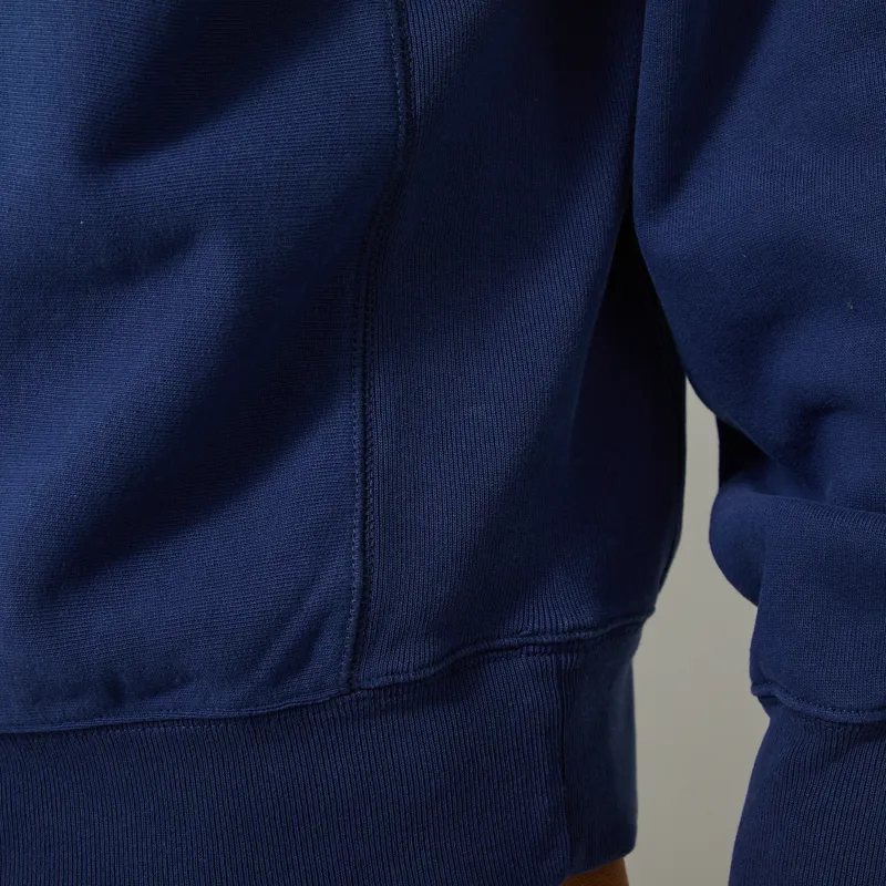 Champion Reverse Weave Crewneck Sweatshirt Blue-5