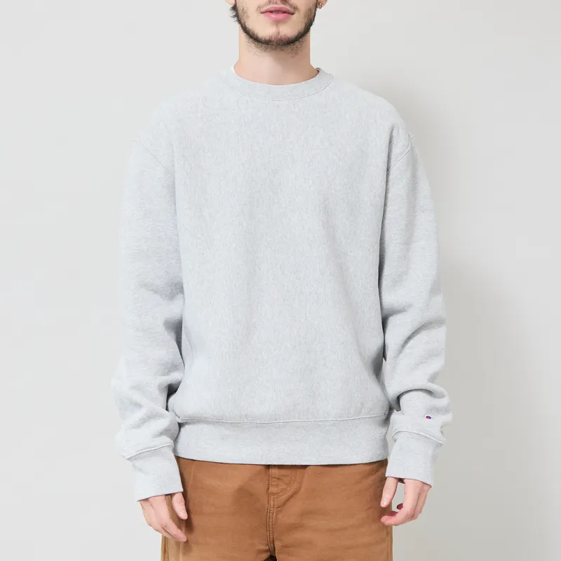 Champion Reverse Weave Crewneck Sweatshirt Grey
