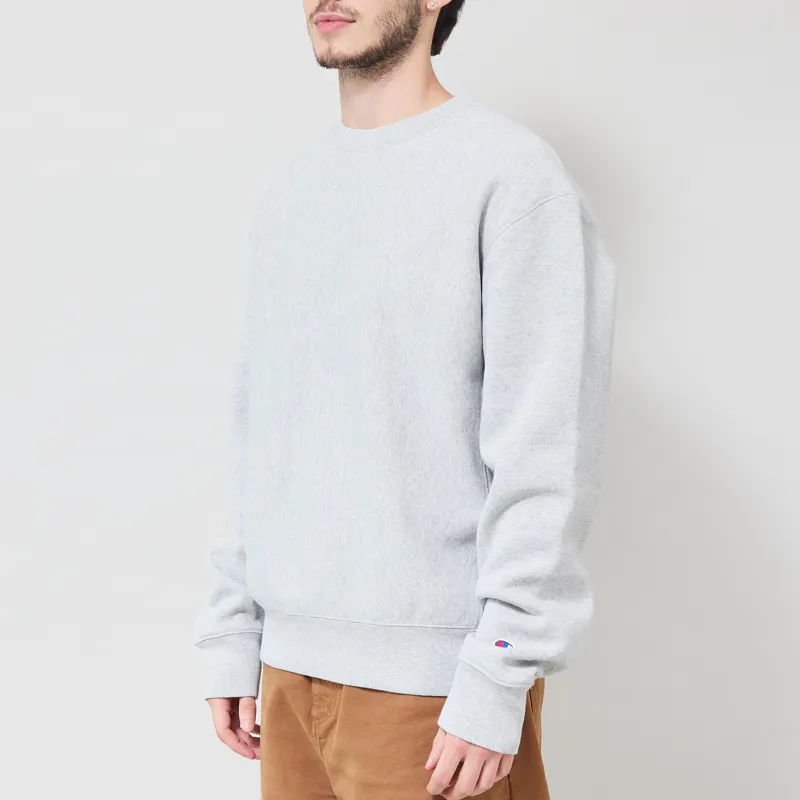Champion Reverse Weave Crewneck Sweatshirt Grey-1