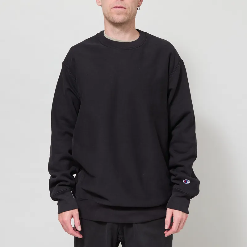 Champion Reverse Weave Crewneck Sweatshirt Black