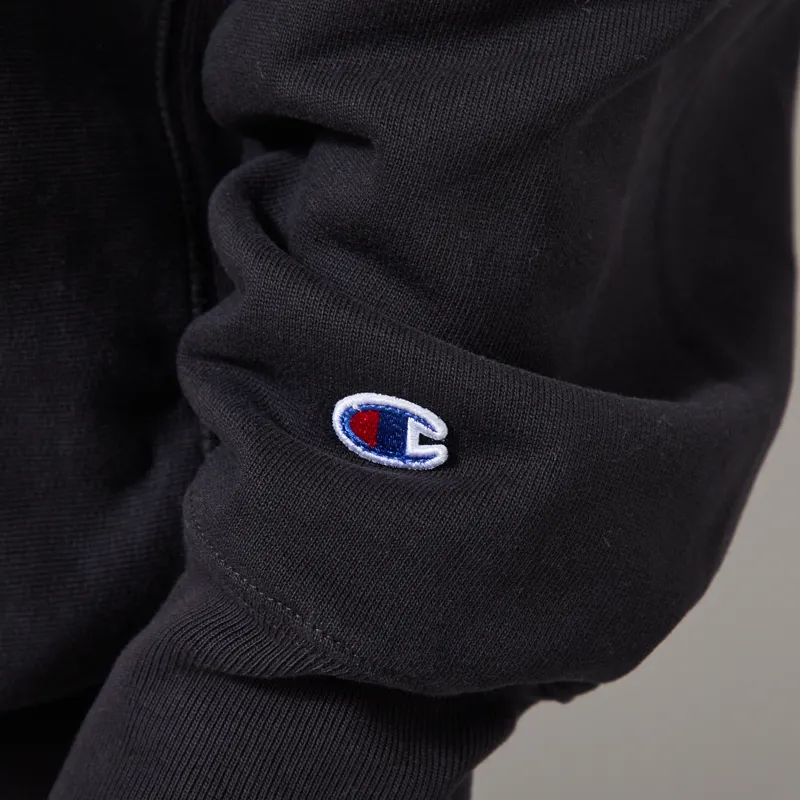 Champion Reverse Weave Crewneck Sweatshirt Black-7