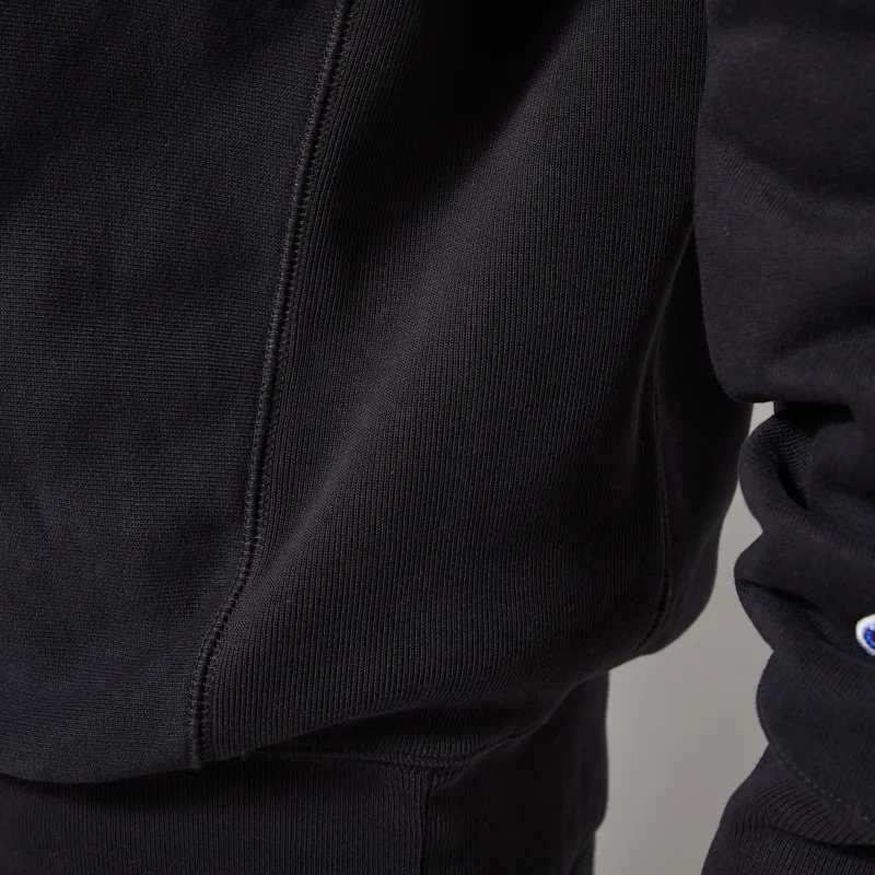 Champion Reverse Weave Crewneck Sweatshirt Black-5