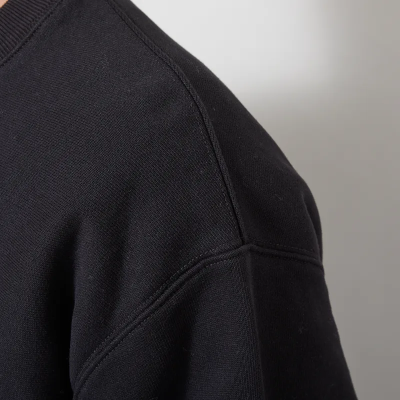 Champion Reverse Weave Crewneck Sweatshirt Black-4