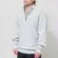 Champion Reverse Weave Half Zip Sweatshirt Grey