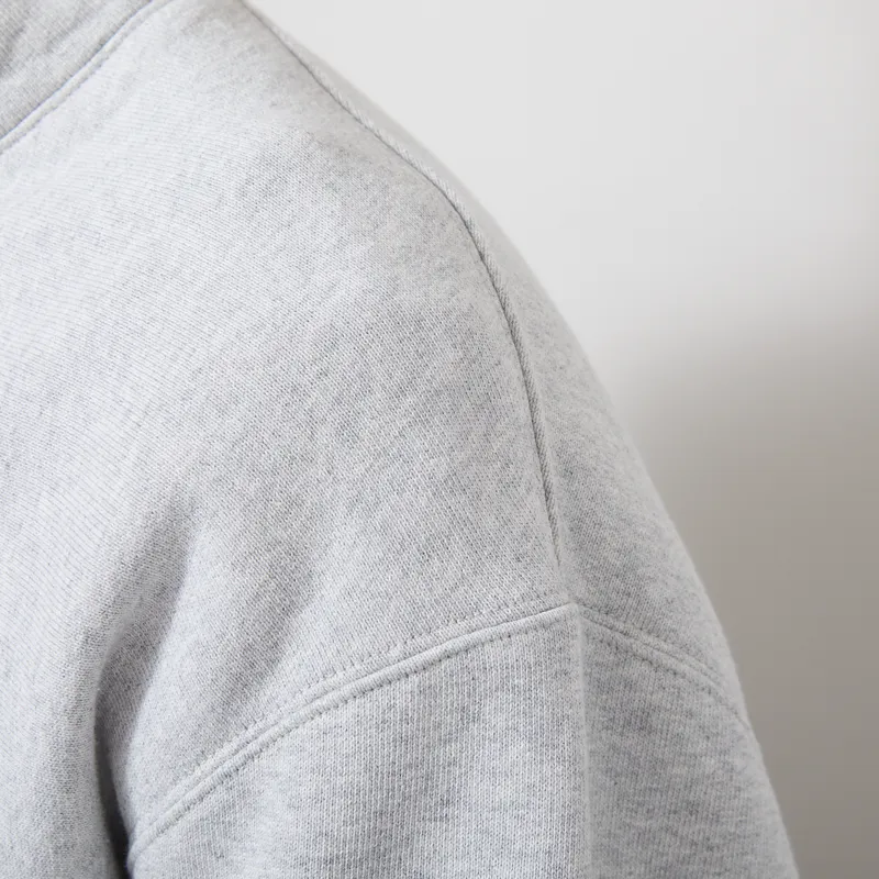 Champion Reverse Weave Half Zip Sweatshirt Grey-5