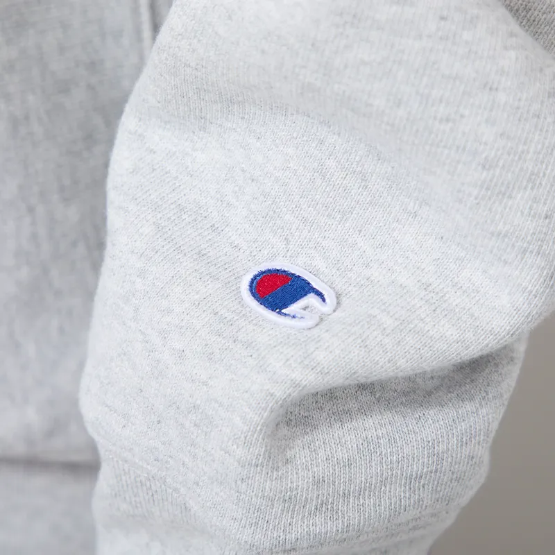 Champion Reverse Weave Half Zip Sweatshirt Grey-8
