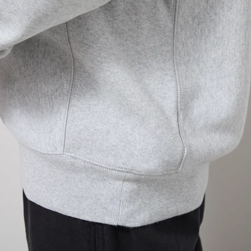 Champion Reverse Weave Half Zip Sweatshirt Grey-6