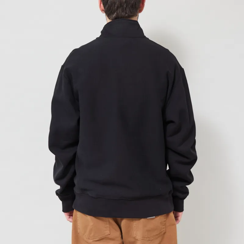 Champion Reverse Weave Half Zip Sweatshirt Black-2