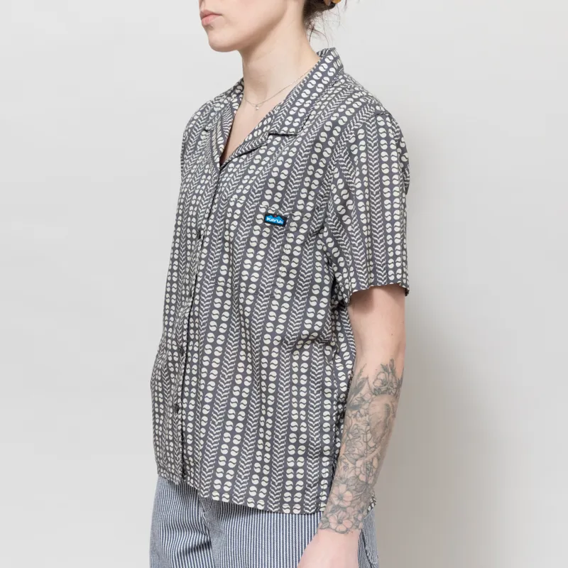 Kavu Womens Cedar Springs Shirt Vintage Motif-1