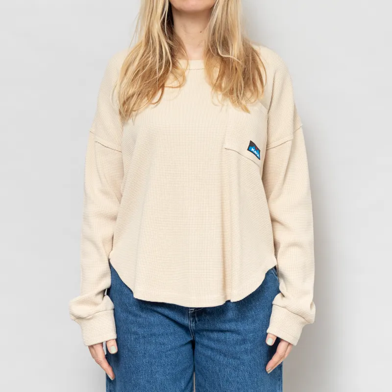 Kavu Womens Penshaw Sweatshirt Summer Sand