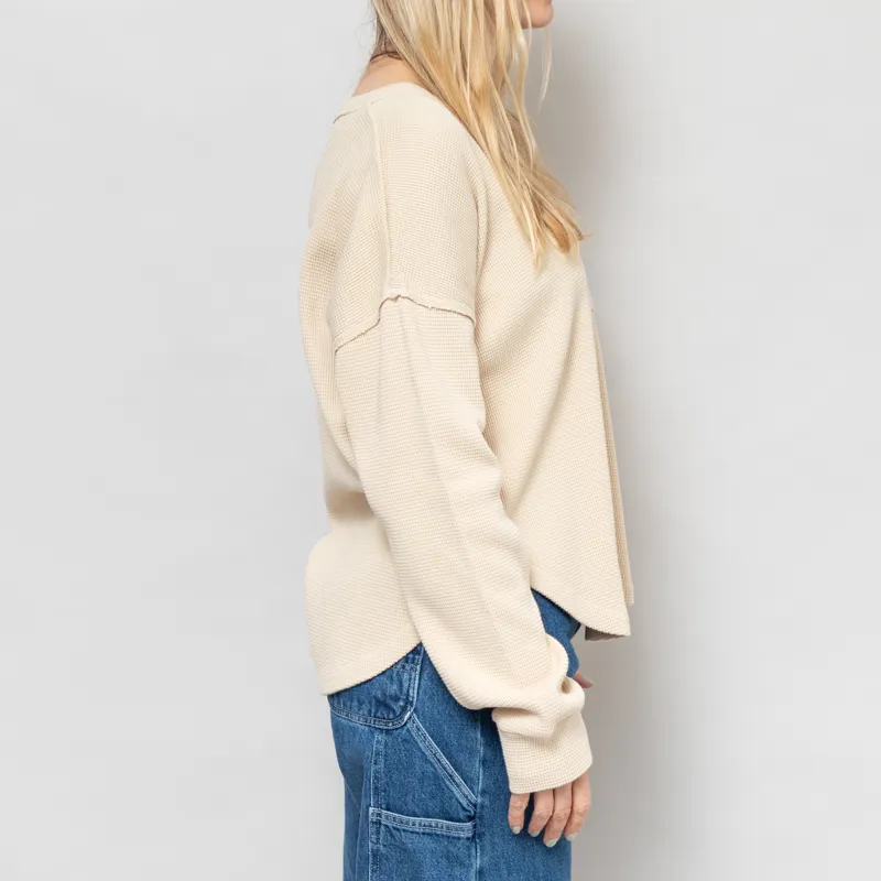 Kavu Womens Penshaw Sweatshirt Summer Sand-4