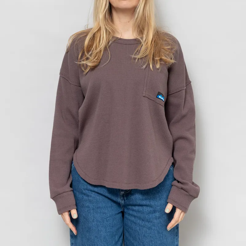 Kavu Womens Penshaw Sweatshirt Shark Grey