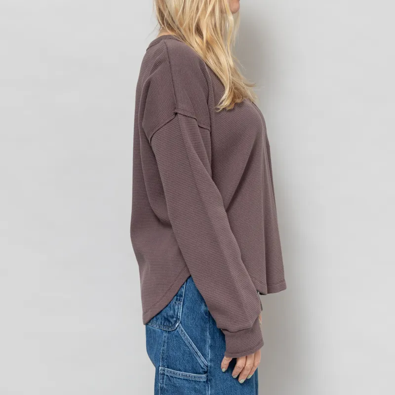 Kavu Womens Penshaw Sweatshirt Shark Grey-4