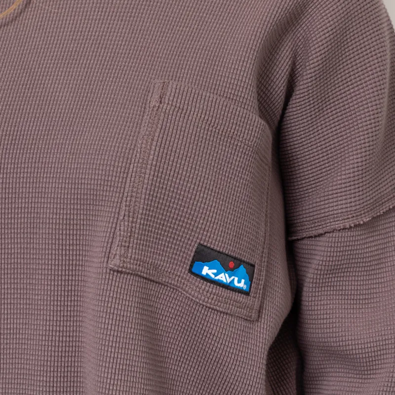 Kavu Womens Penshaw Sweatshirt Shark Grey-6