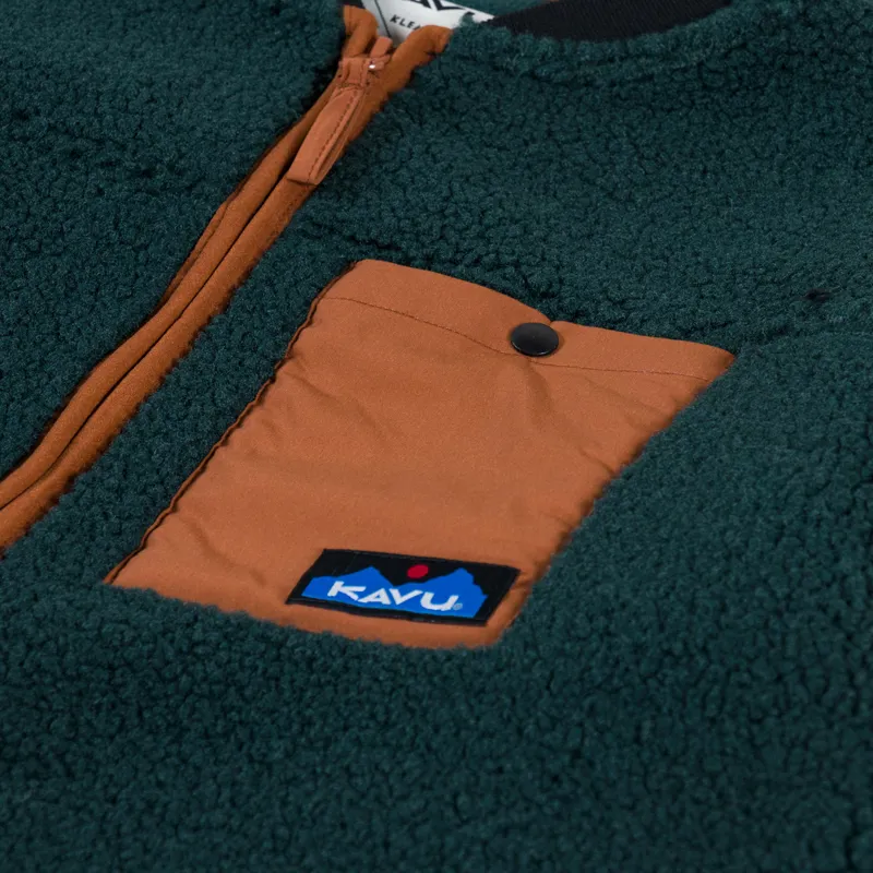 Kavu Womens Wintervale Jacket Green Gables-4