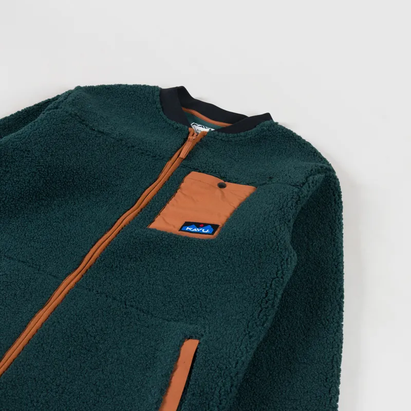 Kavu Womens Wintervale Jacket Green Gables-2