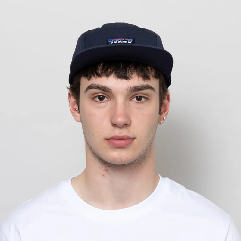 Patagonia Maclure Hat P-6 Label New Navy-1