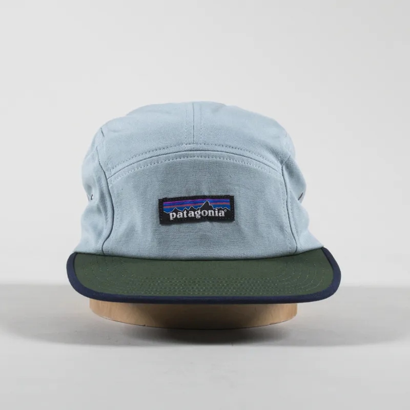 Patagonia Maclure Hat P-6 Label Thermal Blue-1