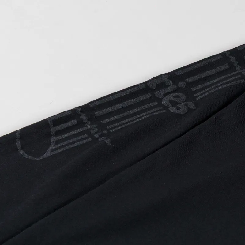 Champion x Aries Stars Long Sleeve T Shirt Black-5