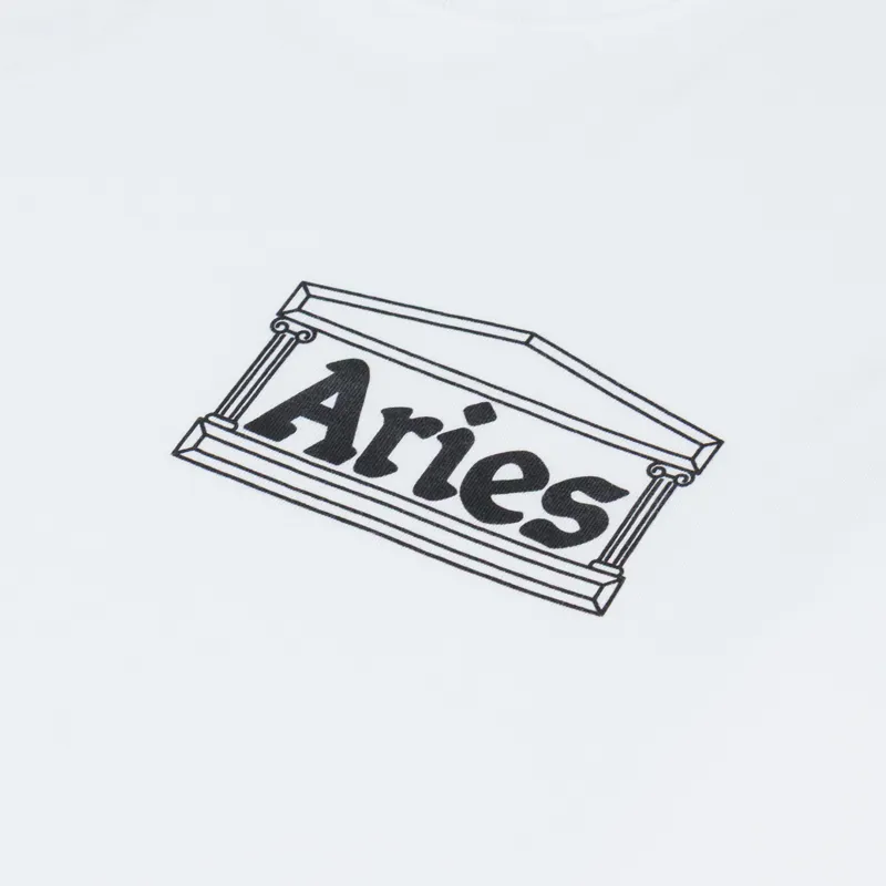 Champion x Aries Stars Long Sleeve T Shirt White-7